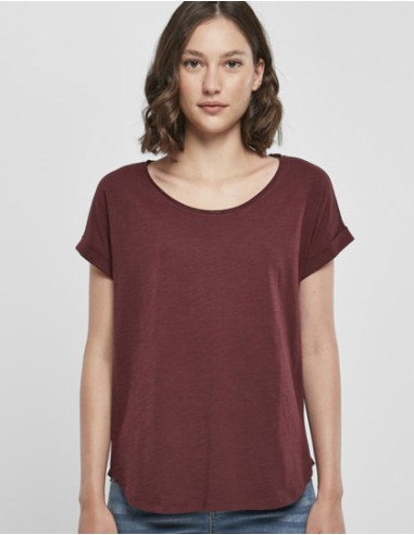 BUI-BY036-Ladies Long Slub Tee